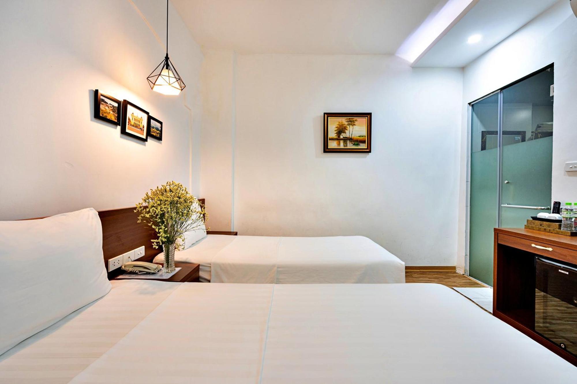 Serene Hotel Hanoi Exterior foto