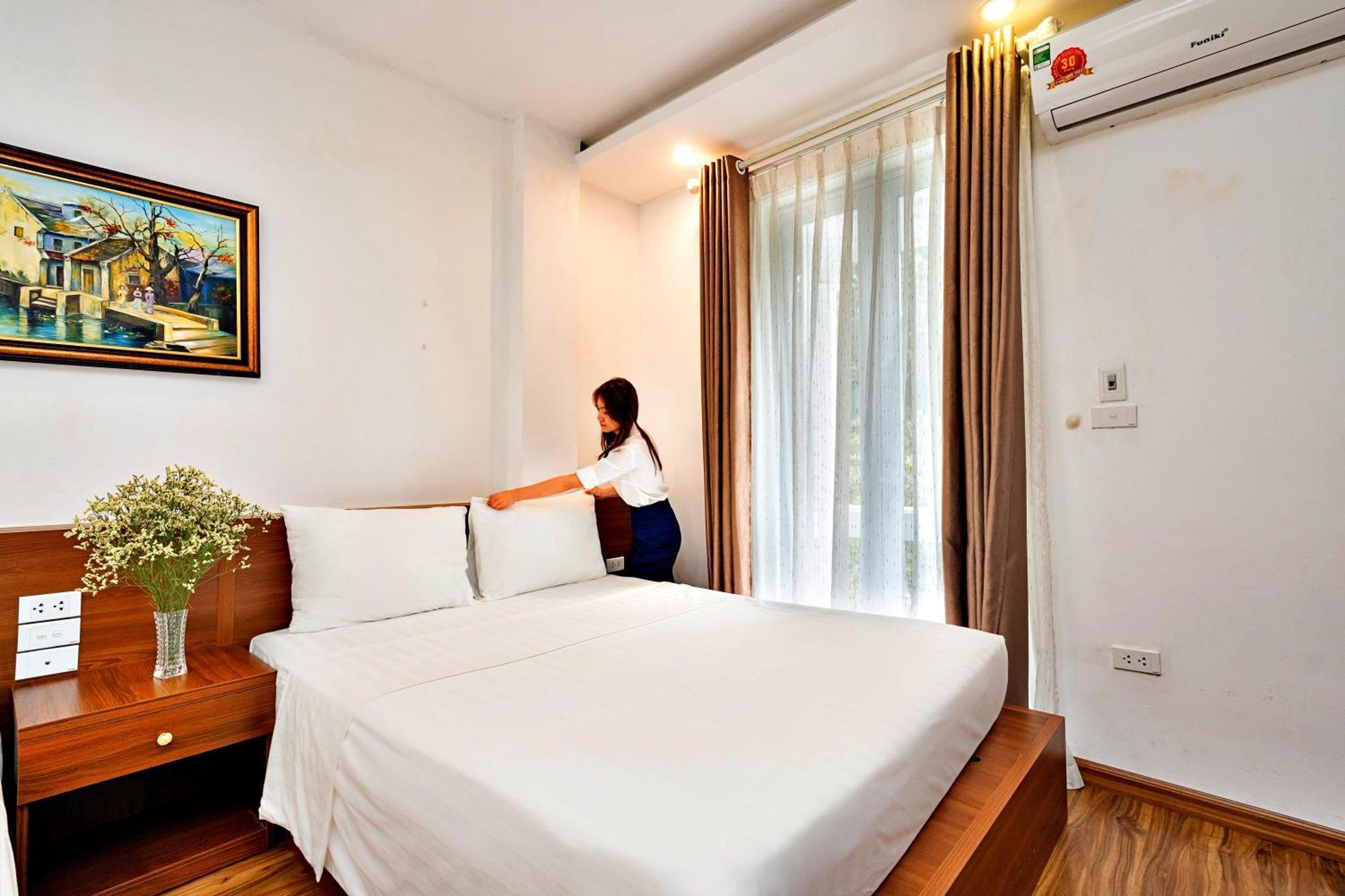 Serene Hotel Hanoi Exterior foto