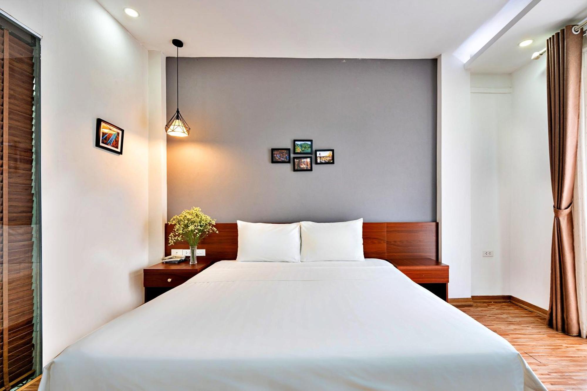 Serene Hotel Hanoi Exterior foto