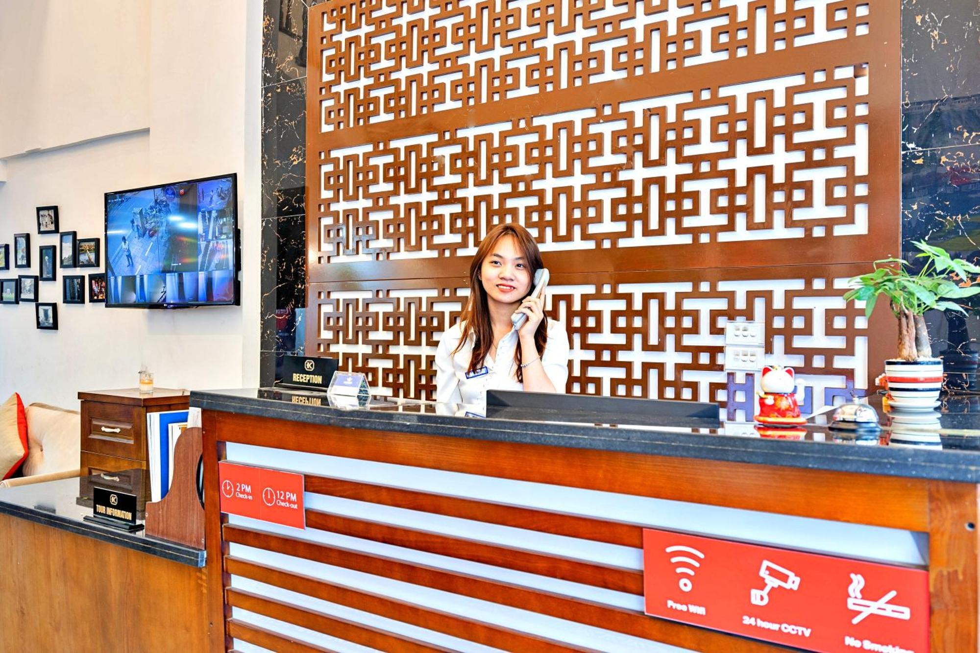 Serene Hotel Hanoi Exterior foto