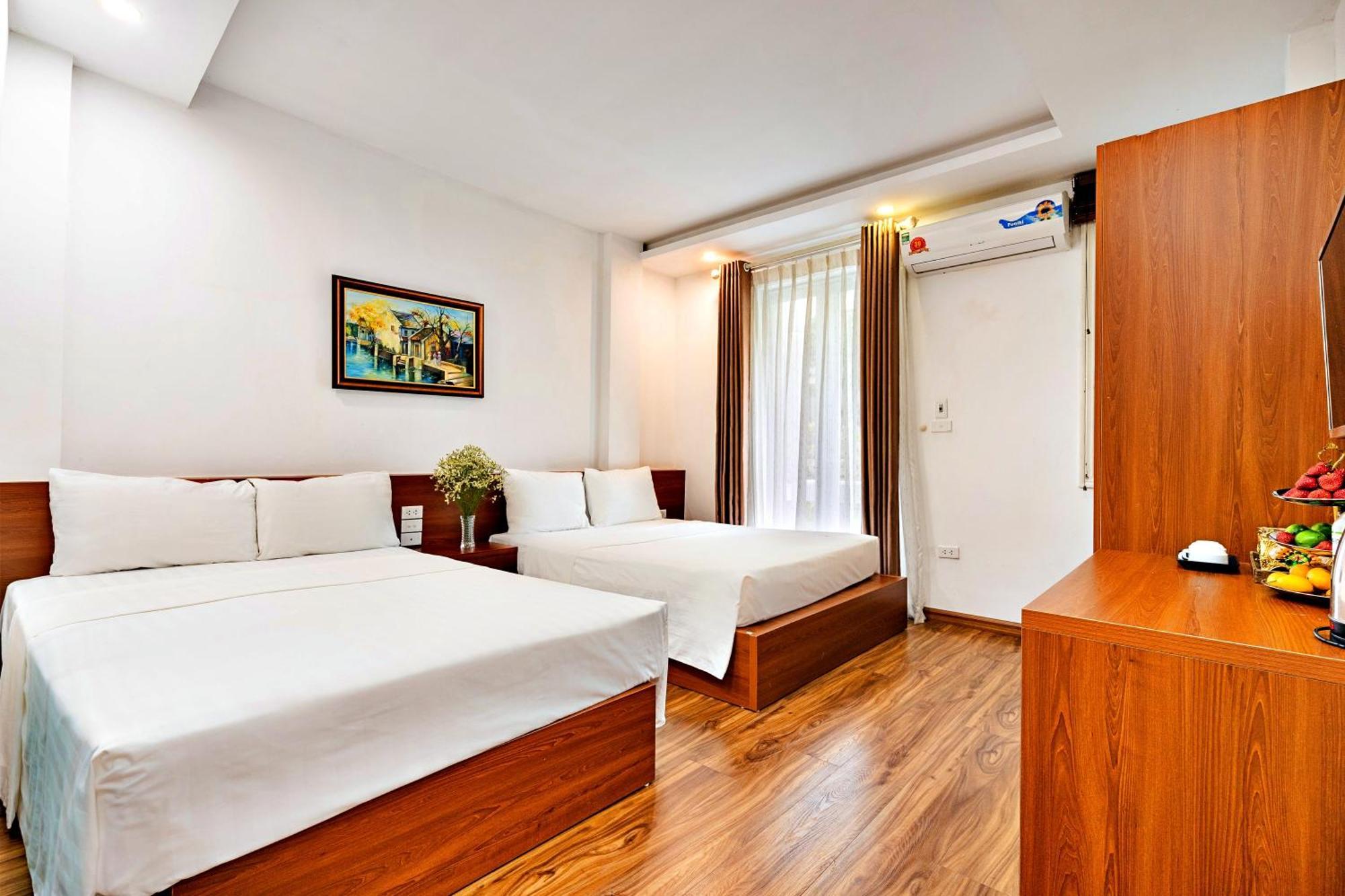 Serene Hotel Hanoi Exterior foto
